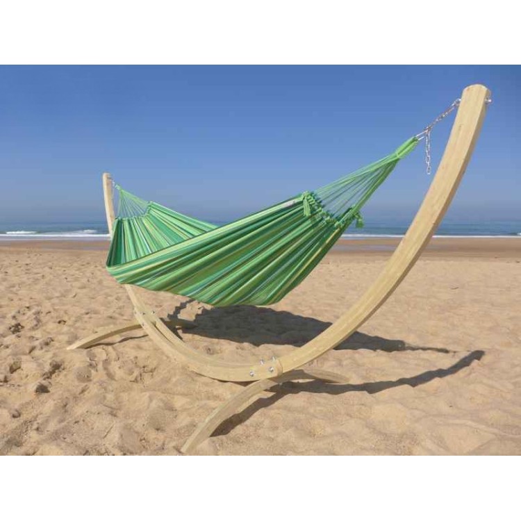 Hamac sur pied vert