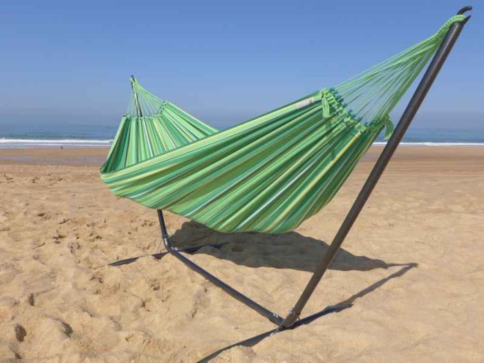 Hamac avec support XL vert