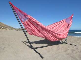 Amaca con supporto Inka XL - Poligono Rosso