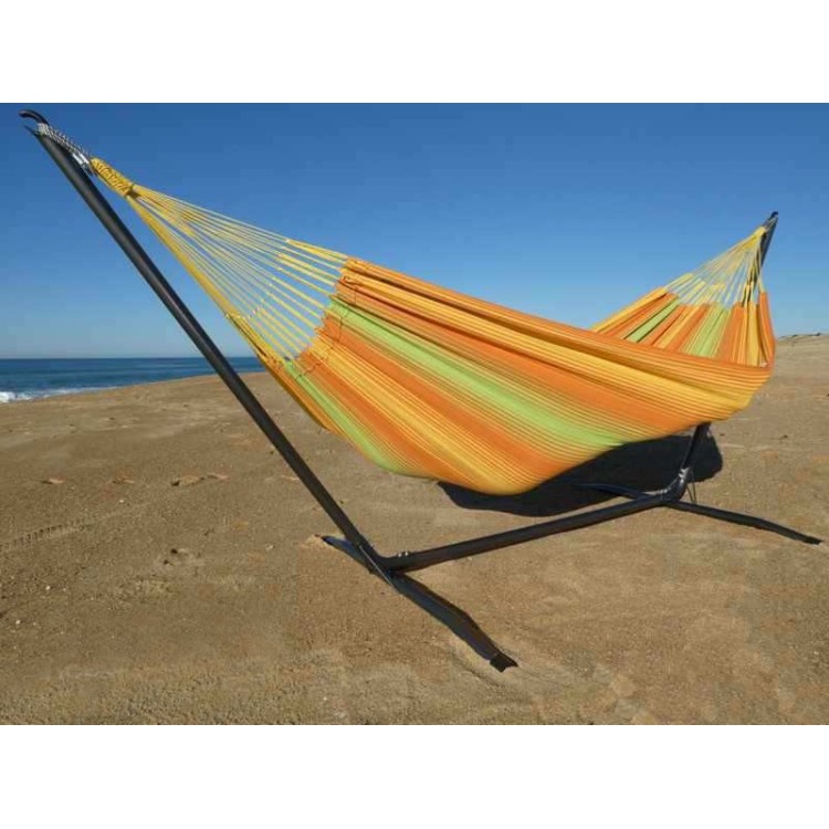 hamac jaune orange vert