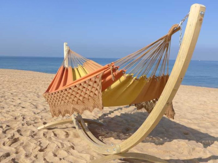 hamac luxe avec support