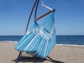 SILLA HAMACA AZUL