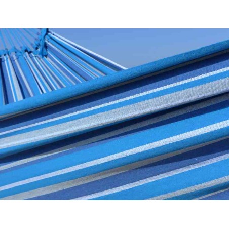 hamac toile bleu