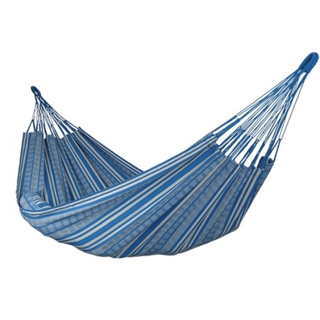 hamac turquoise sur fond blanc