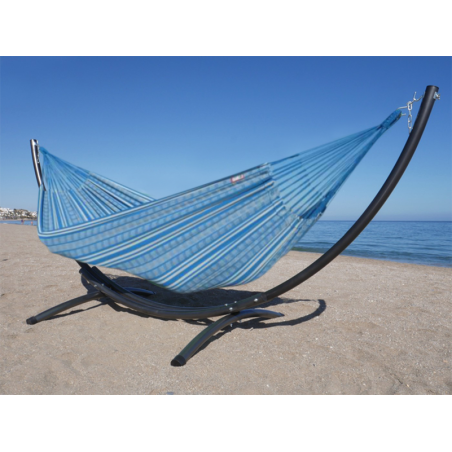 hamac bleu avec support