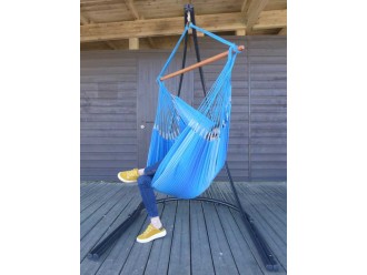 Fauteuil suspendu 3 bleu