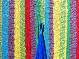 Hamac mexique bleu