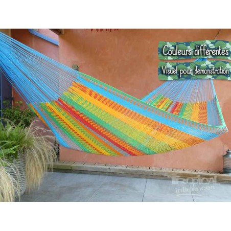 Hamac mexicain multicolore