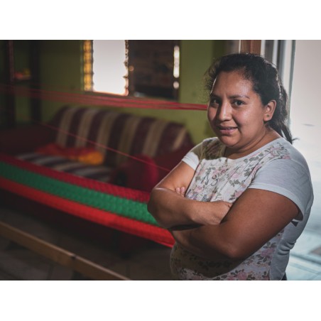 Artisane mexicaine du hamac
