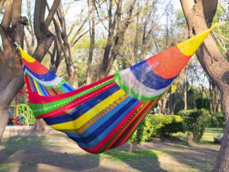 Hamac mexicain Maya XXL multicolore
