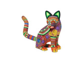 Alebrije mexicain coloré