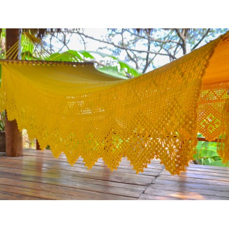 Hamac à barre Nicaragua taille L jaune