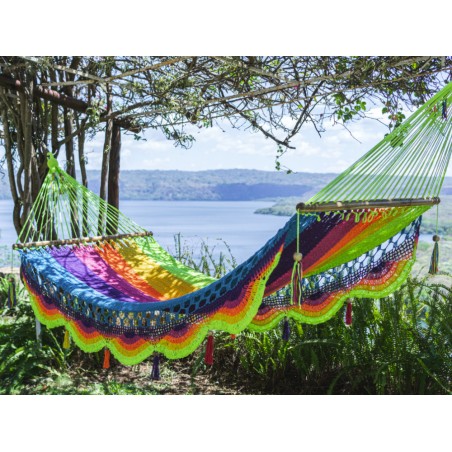 Hamac à barre Nicaragua taille L multicolore