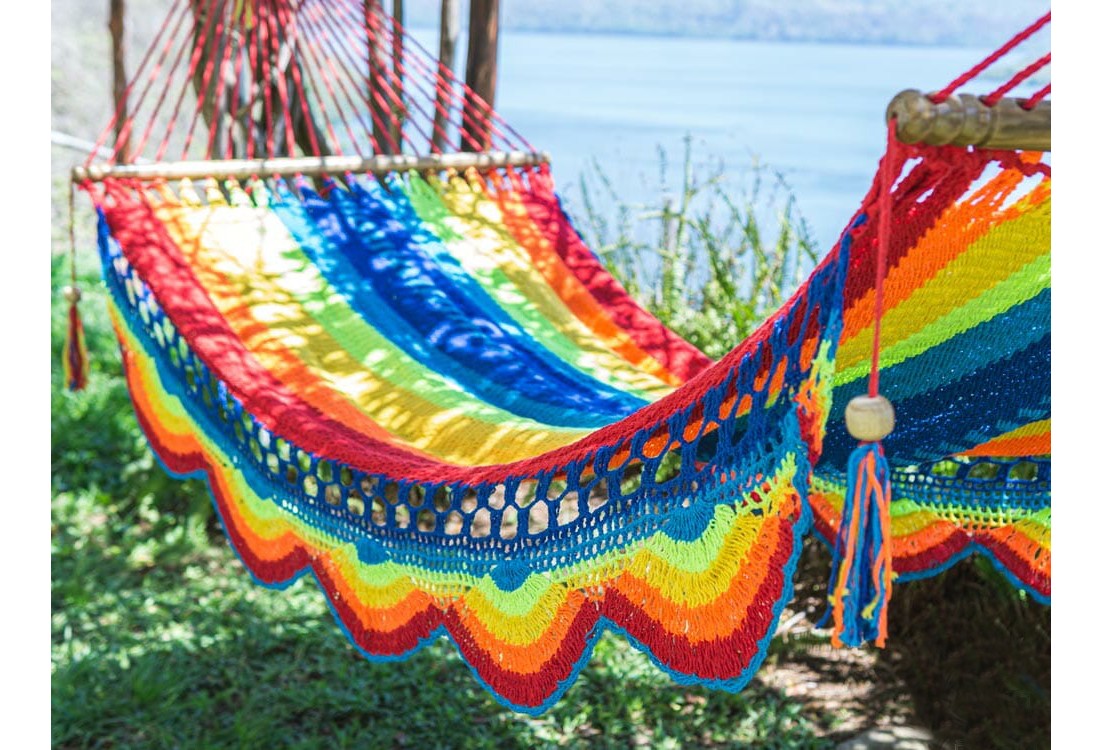 Frange de hamac à barre Nicaragua taille L