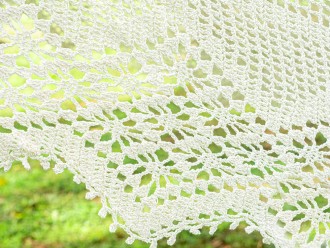 Tissu d'un hamac super géant en écru