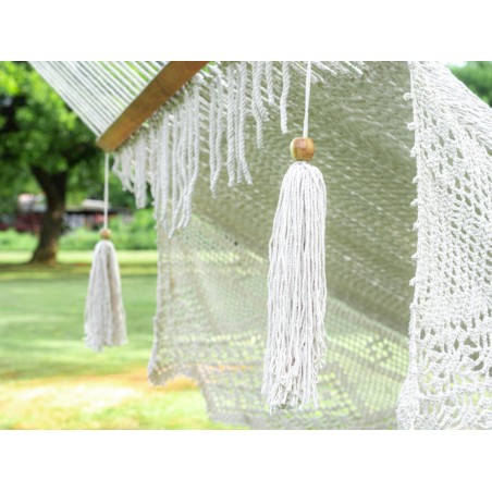 Hamac à barre super géant 11 mètres ecru