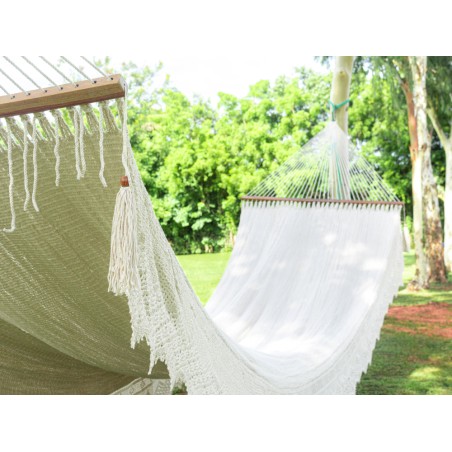 Hamac à barre super géant 11 mètres ecru