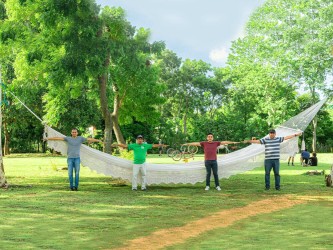 Super giant spreader bar hammock 11 meters