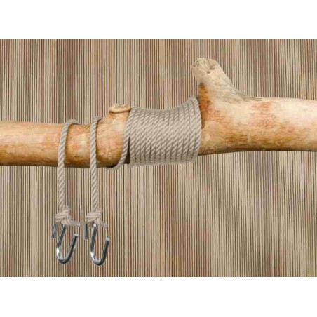 Kit Fixation Hamac corde beige