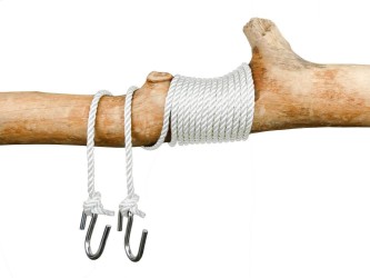 White Rope Hammock Mounting Kit