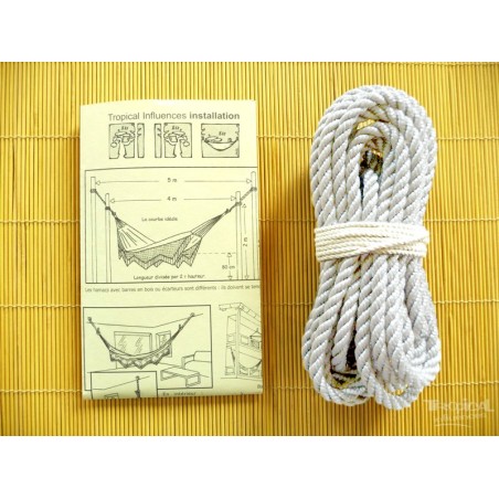 Corde d'accroche hamac