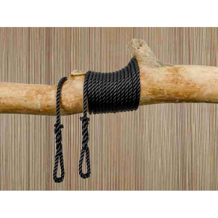 Cordes epissurées noires