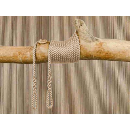 Cuerdas empalmadas beige