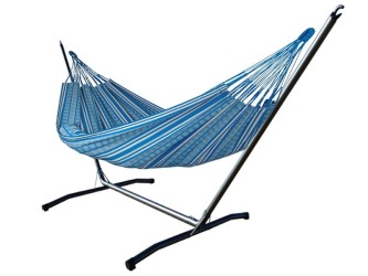 Hammock with stand Inka XL - Poligono Turquoise XXL