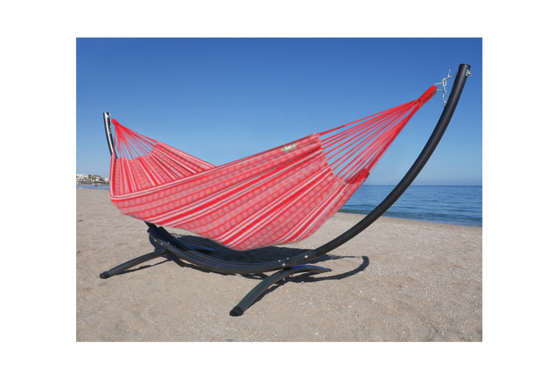 Hamac rouge avec support XL