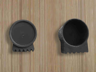 Embout de tube support hamac