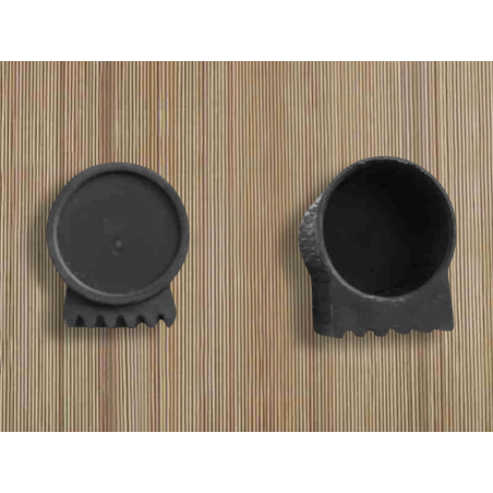 Embout de tube support hamac