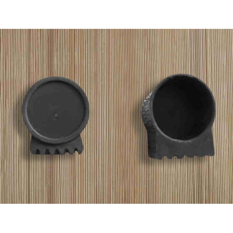 Embout de tube support hamac