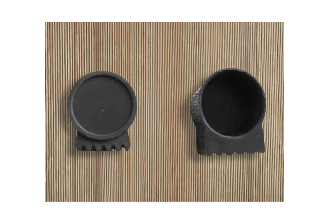 Embout de tube support hamac