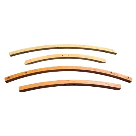 Pièce détachée pour support de hamac en bois Latino y Maya sur fond blanc