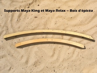 Pièce détachée pour support de hamac en bois Maya