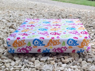 Angle rapproché coussin coloré pour hamac bébé