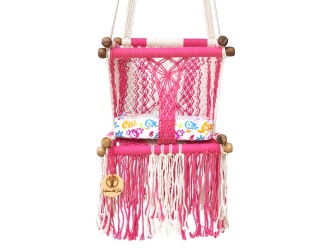 Hamac bébé macramé Rosado