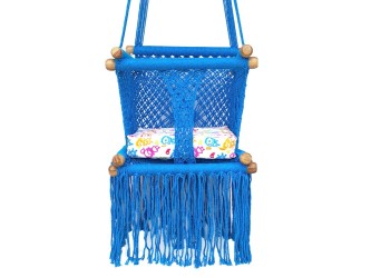 Celeste macramé baby hammock