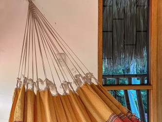 Cordage solide d’un hamac de luxe fabriqué au Venezuela