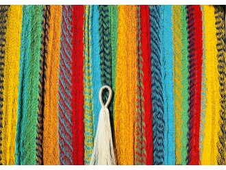 Hamaca mexicana XXL Arcoíris