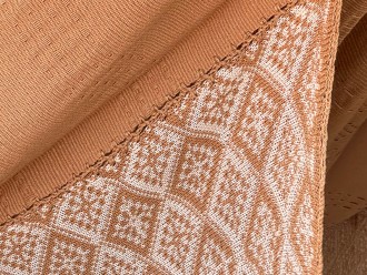 Plan détaillé du tissage d'un hamac colombien