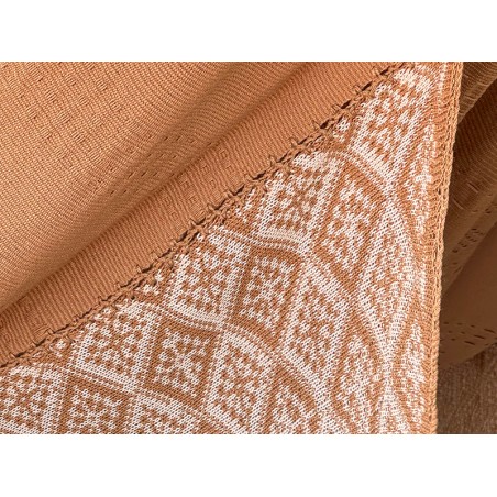 Plan détaillé du tissage d'un hamac colombien