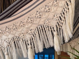 Premium XXL Macrame Hammock AURA