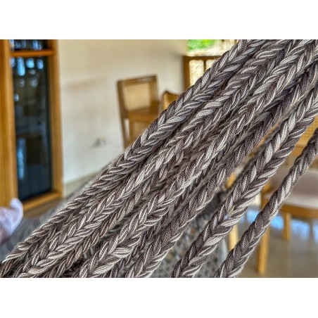 Plan détaillé des cordes d'un hamac colombien