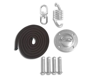 POWER CONCRETE HOOK. Articulated hook for hammock chair