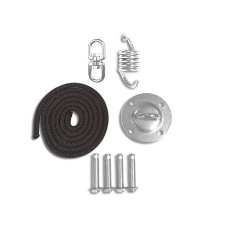 POWER HOOK BETON. Crochet articulé pour hamac-chaise sur fond blanc