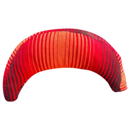 Coussin ergonomique pour hamac, motif uni rouge éclatant