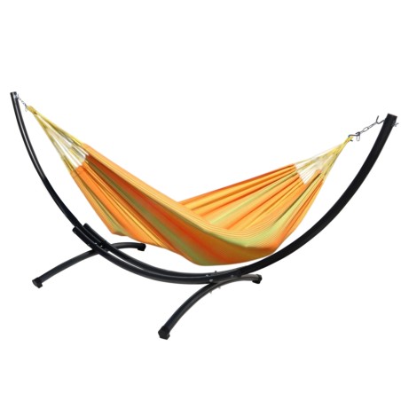 Support avec hamac Carolina XL en mer sur fond blanc