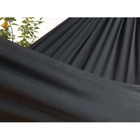 Zoom sur la toile d'un hamac L noir Cloud Black