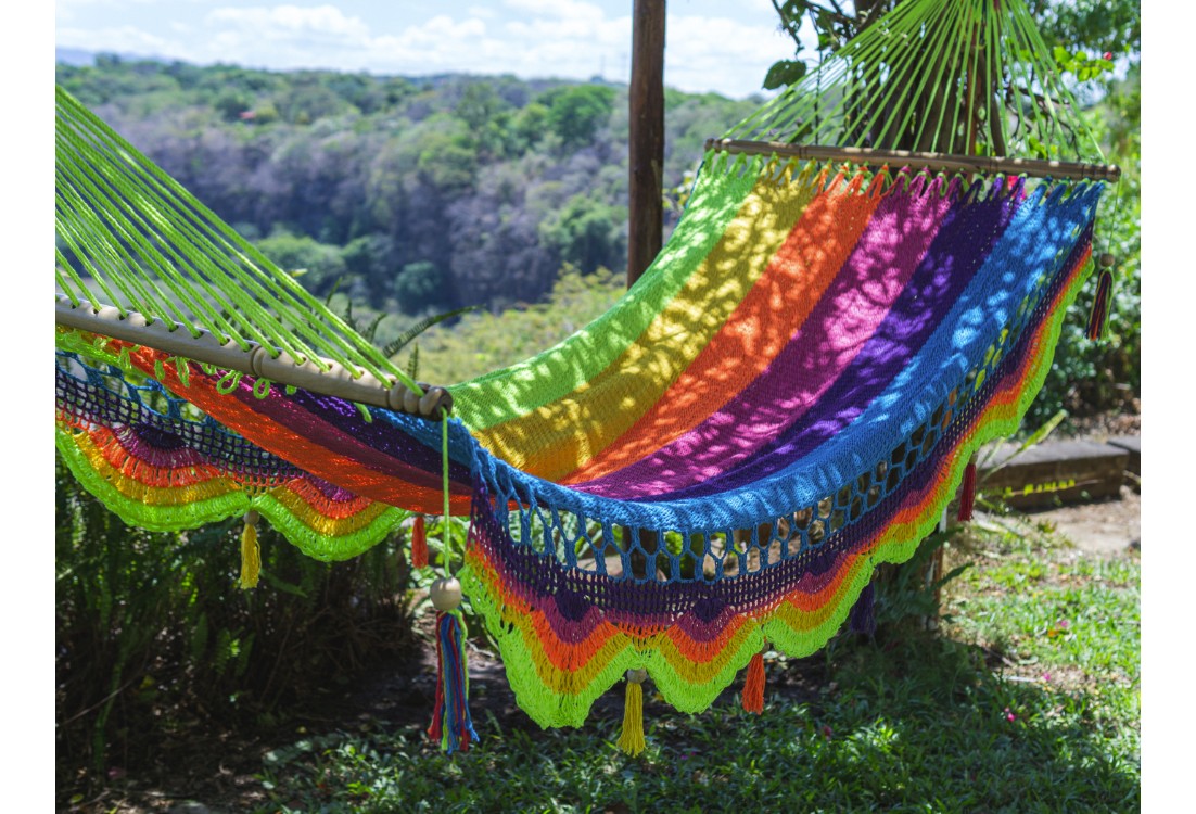 Hamac à barre Nicaragua taille L multicolore